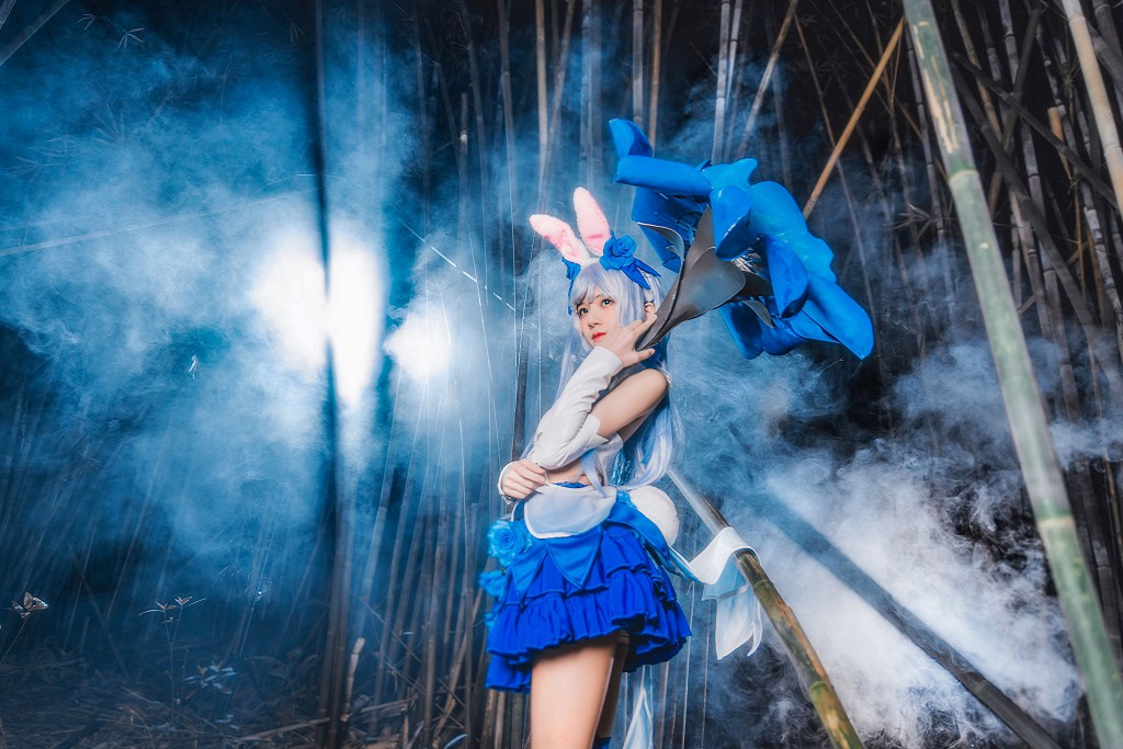 桜桃喵《灶门祢豆子 花间舞》 [Cosplay美女] 写真集[34P]