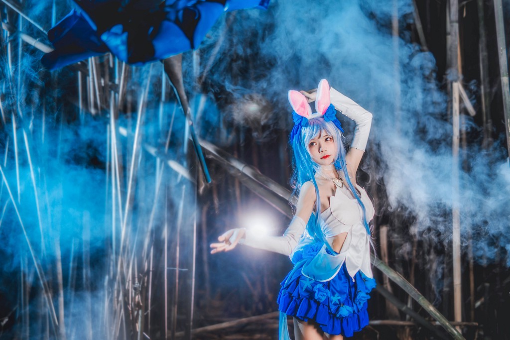 桜桃喵《灶门祢豆子 花间舞》 [Cosplay美女] 写真集[34P]