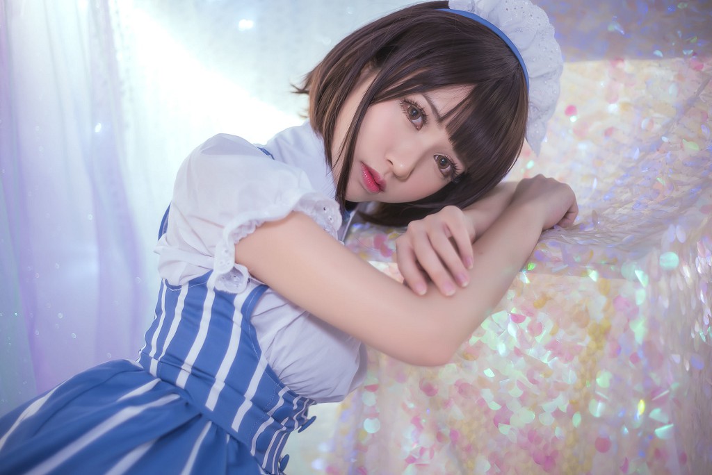 鳗鱼霏儿《加藤惠+女仆+兽耳+樱桃之恋》  [Cosplay美女] 写真集[36P]