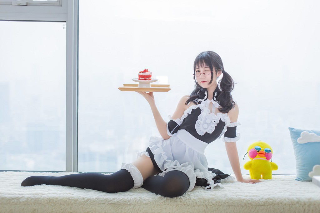 逐月su《女仆》 [Cosplay美少女] 写真集[54P]
