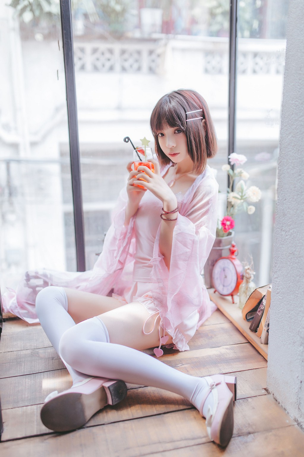 疯猫ss《水手服和睡衣》 [萝莉COS] 写真集[57P]