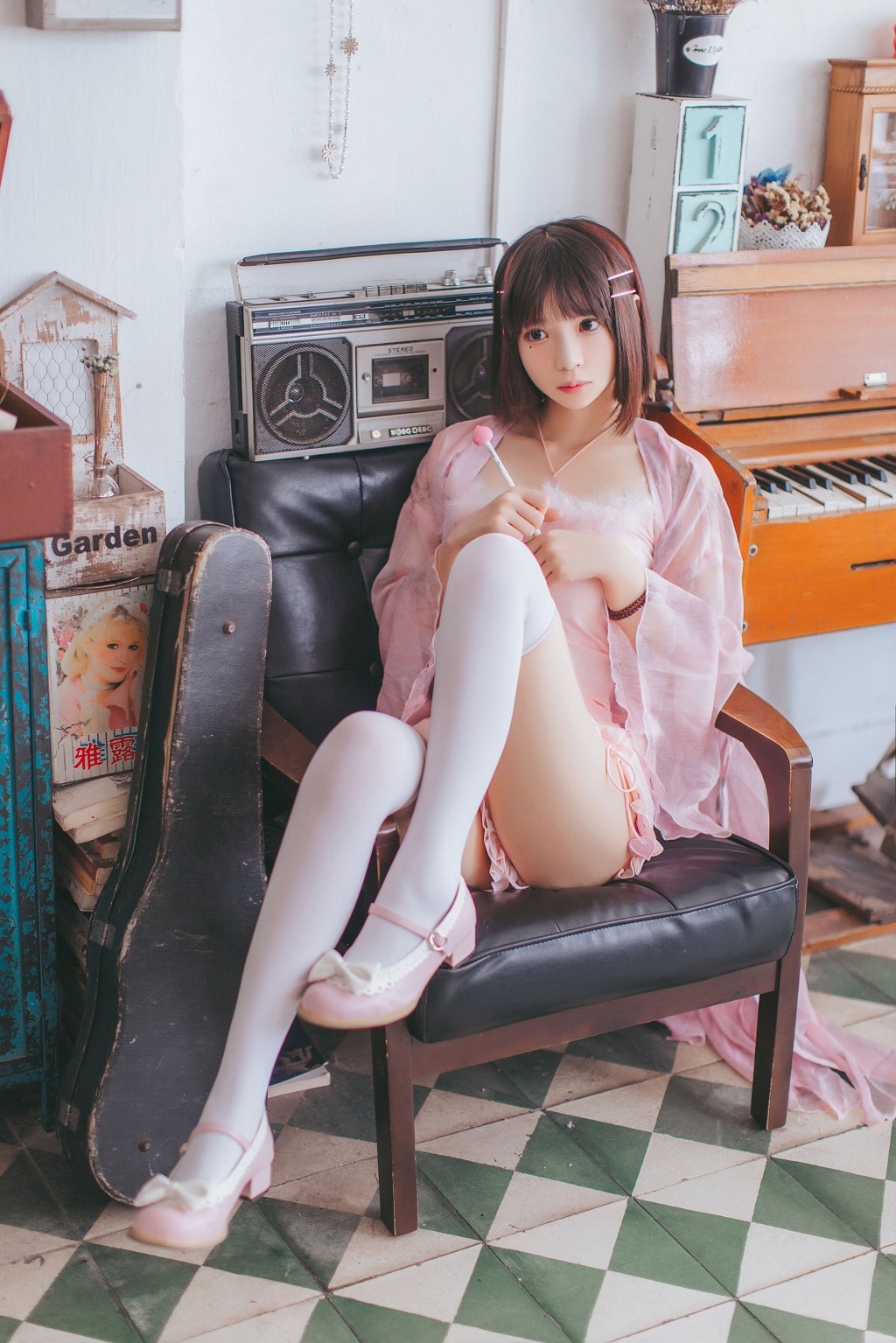 疯猫ss《水手服和睡衣》 [萝莉COS] 写真集[57P]