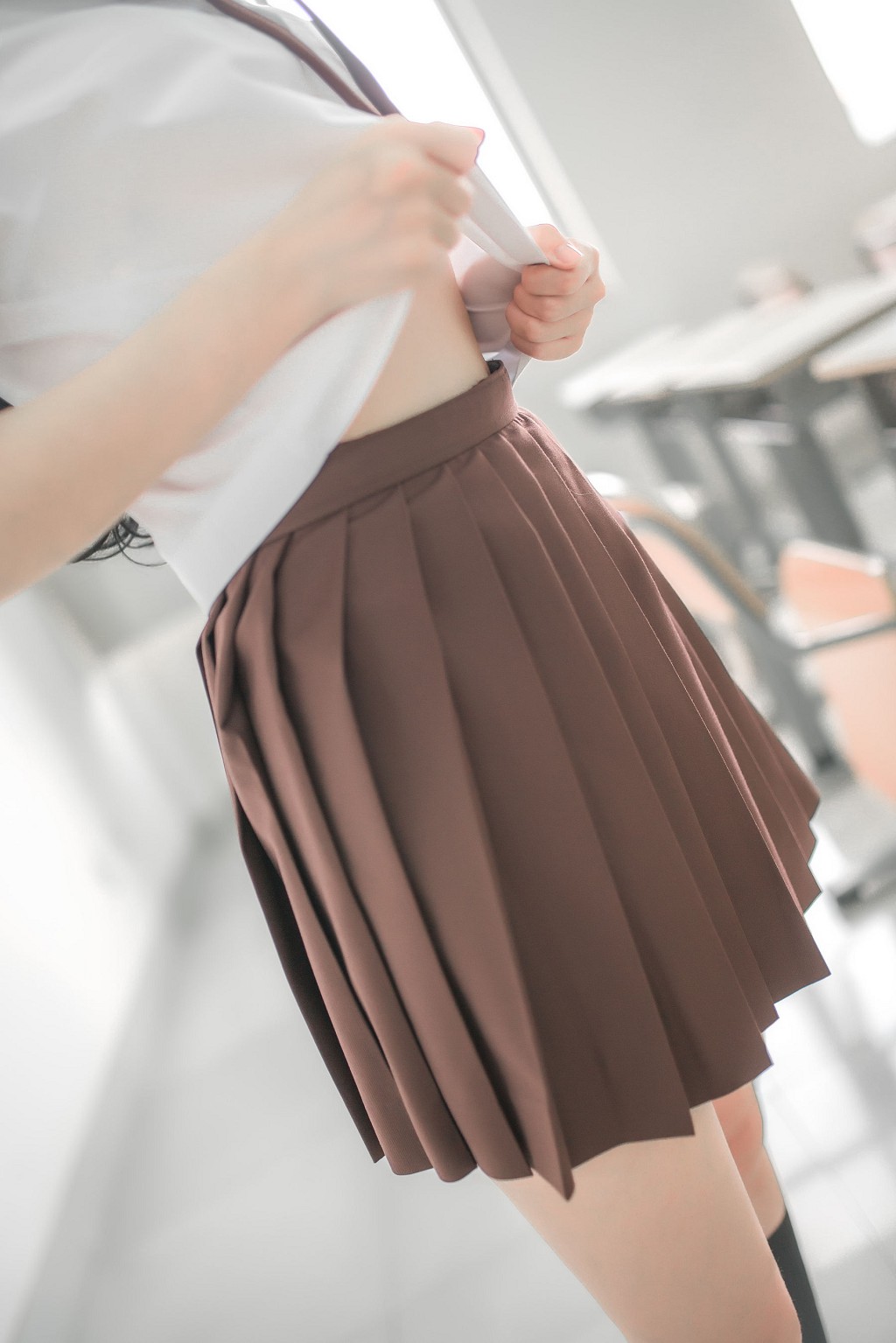 疯猫ss《水手服和睡衣》 [萝莉COS] 写真集[57P]