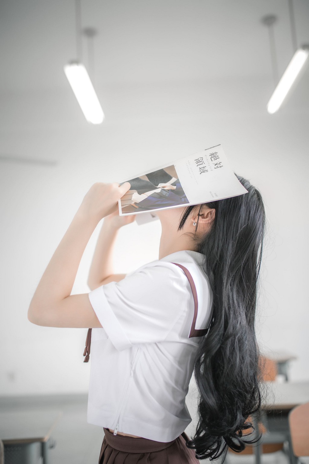 疯猫ss《水手服和睡衣》 [萝莉COS] 写真集[57P]