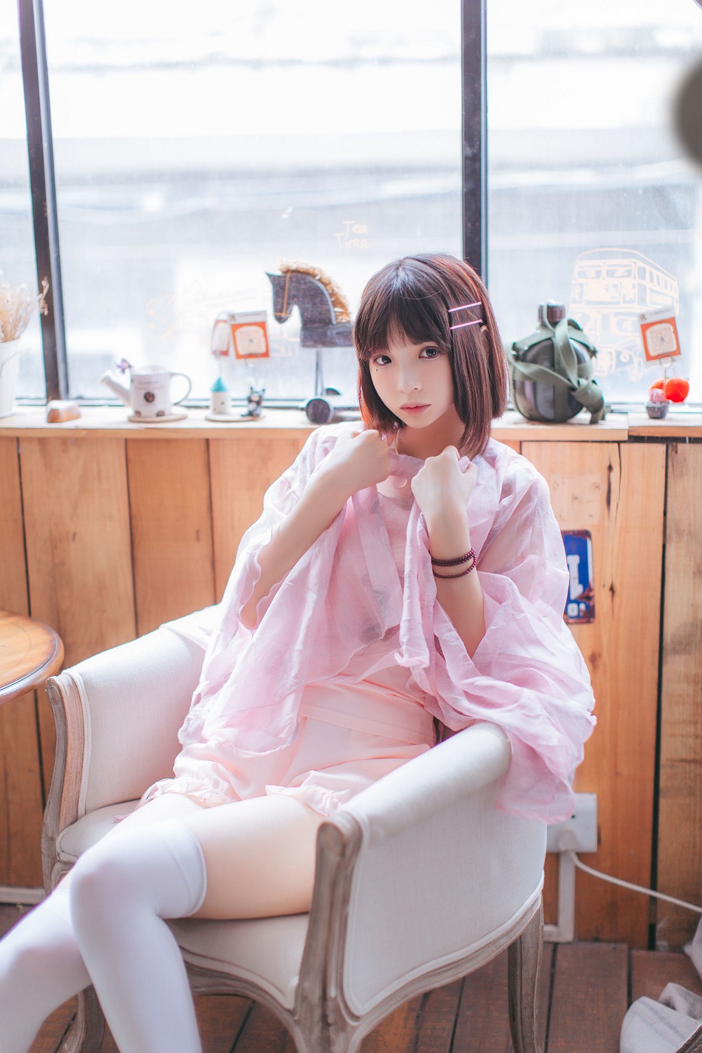 疯猫ss《水手服和睡衣》 [萝莉COS] 写真集[57P]