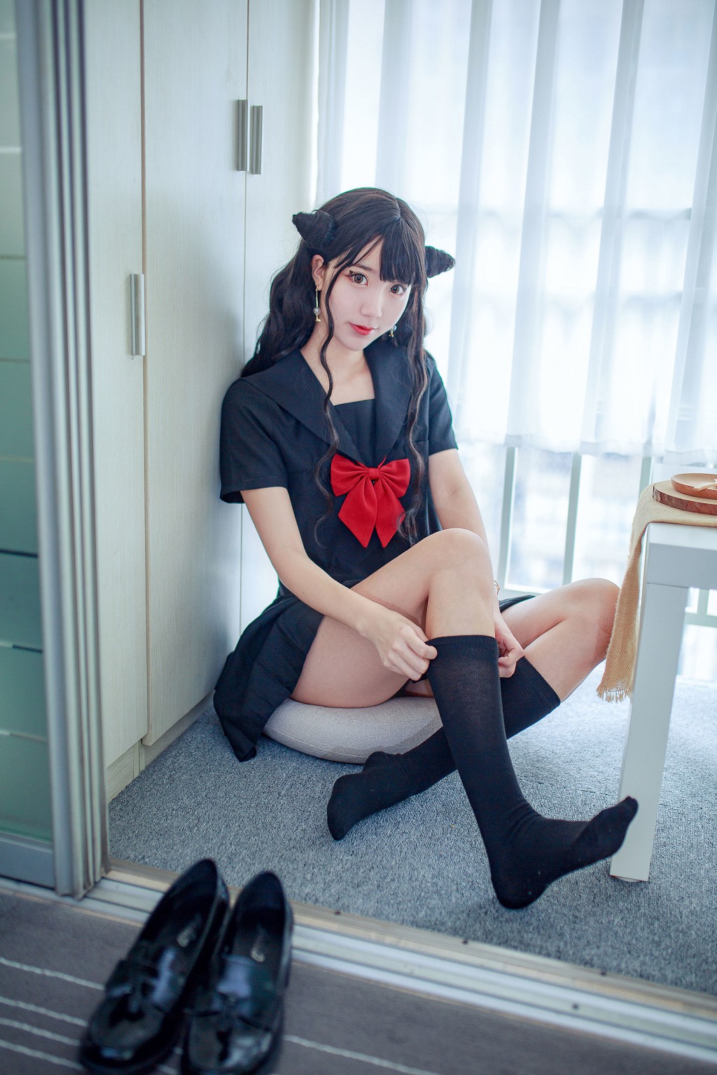COSER黑川《小恶魔JK》 [Cosplay福利] 写真集[32P]