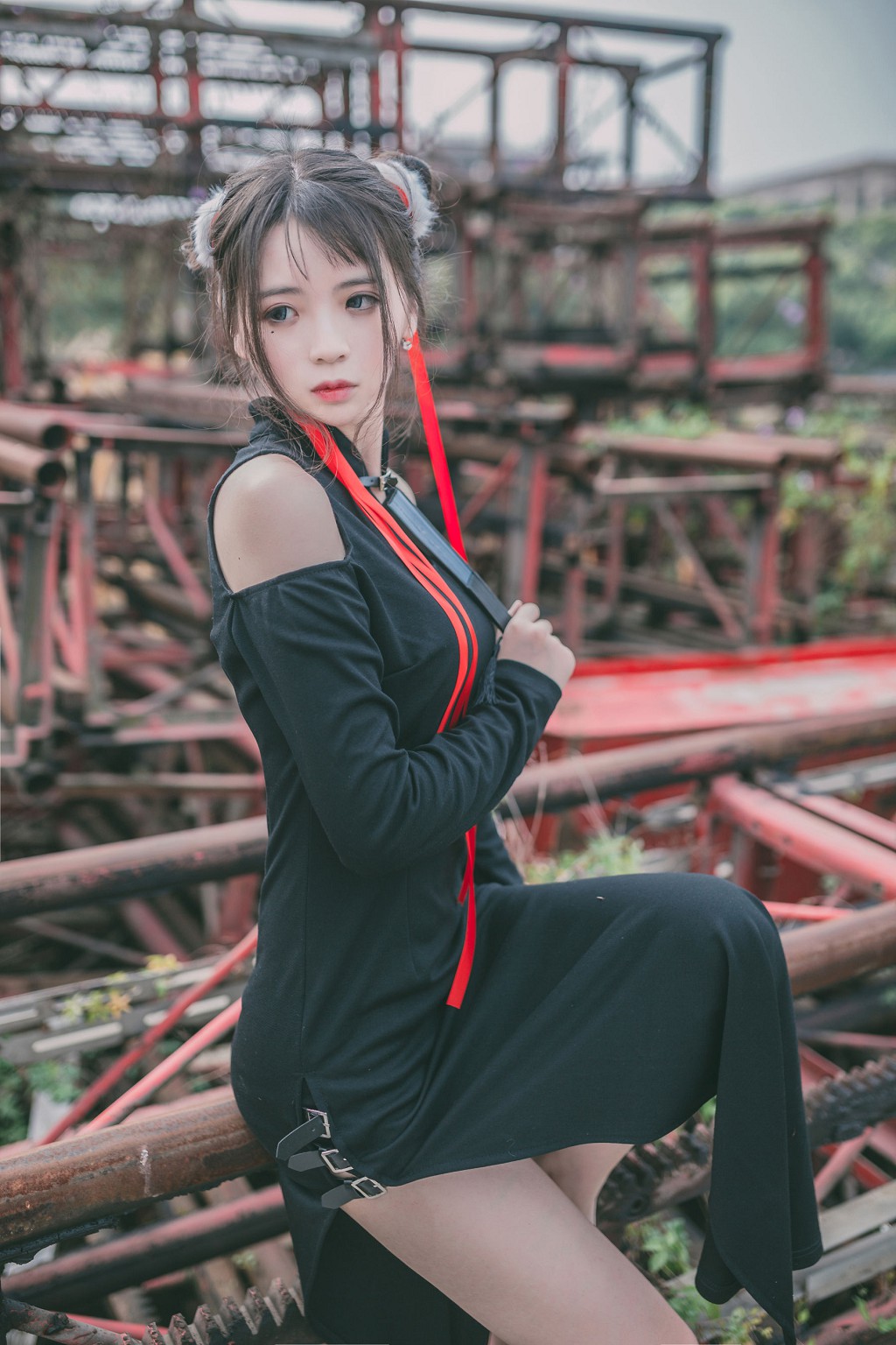 疯猫ss 《旗袍真棒！》 [萝莉COS] 写真集[36P]