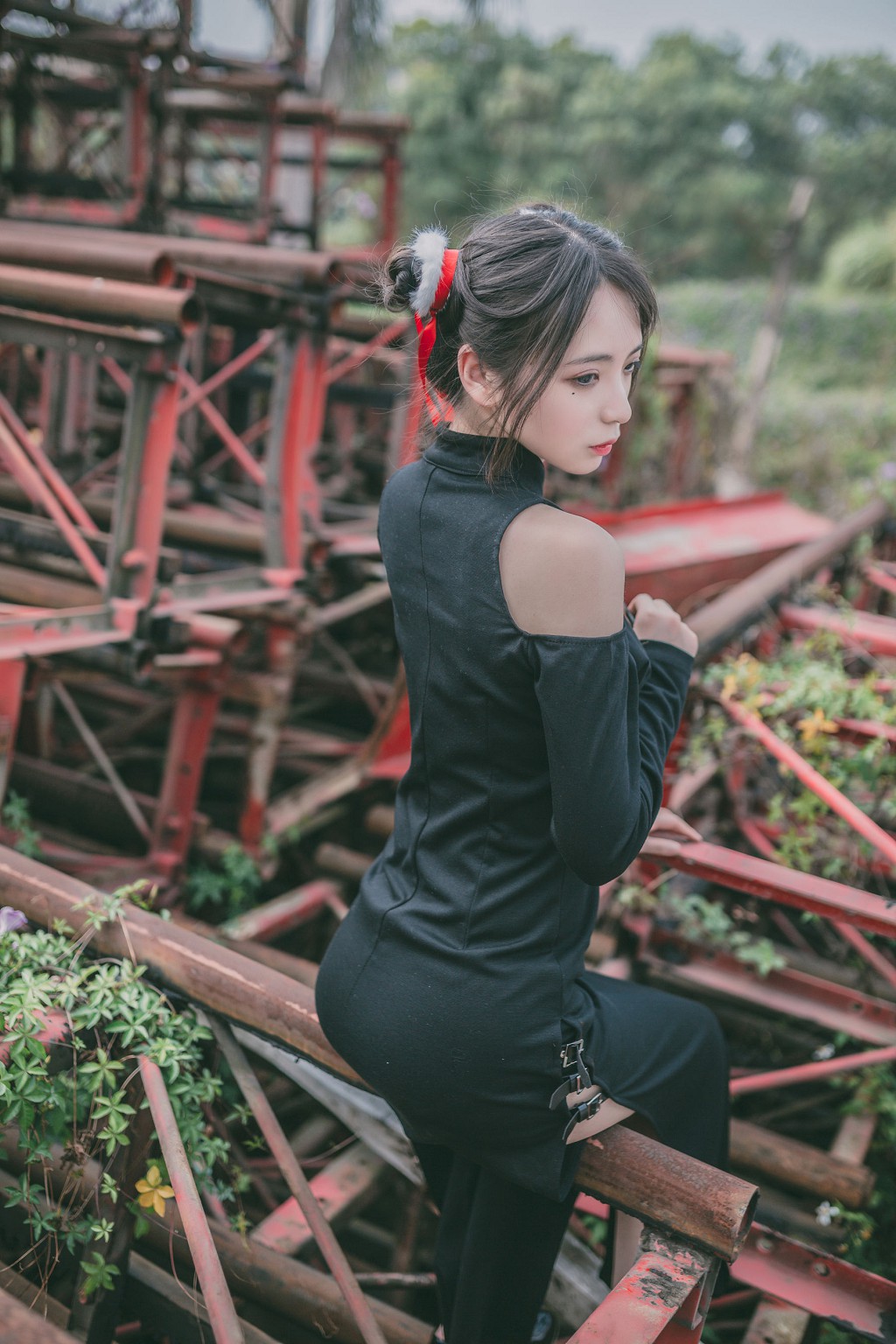 疯猫ss 《旗袍真棒！》 [萝莉COS] 写真集[36P]