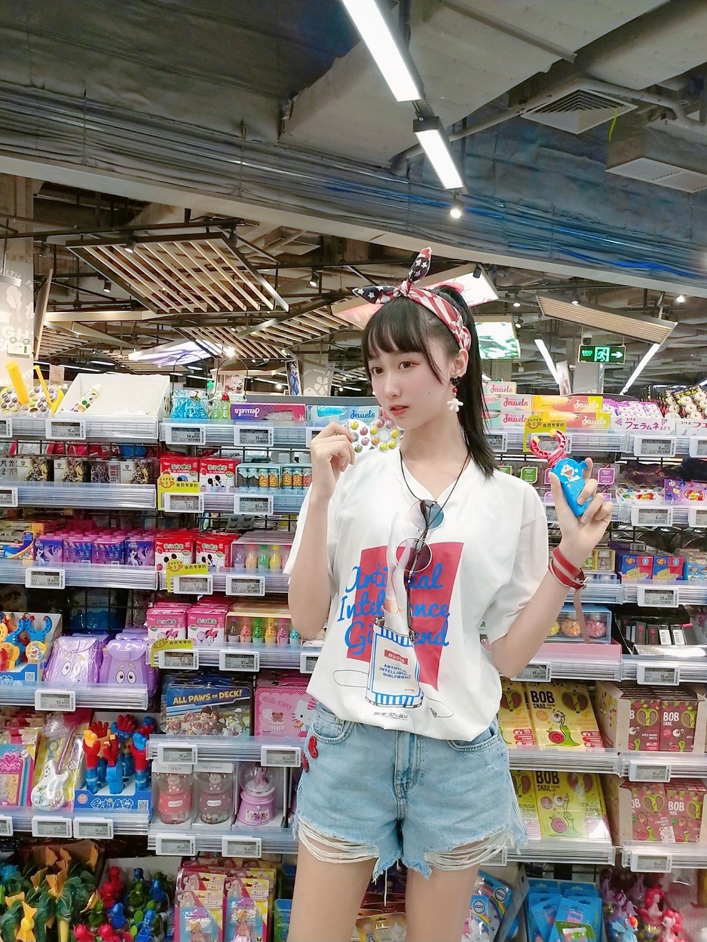 木绵绵OwO《智能型彼女T恤》 [COSER美女] 写真集[22P]