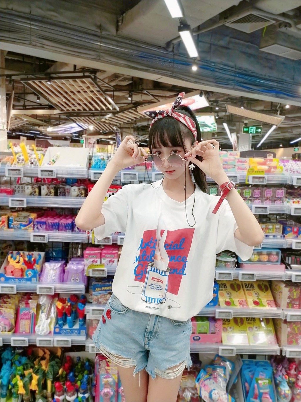 木绵绵OwO《智能型彼女T恤》 [COSER美女] 写真集[22P]