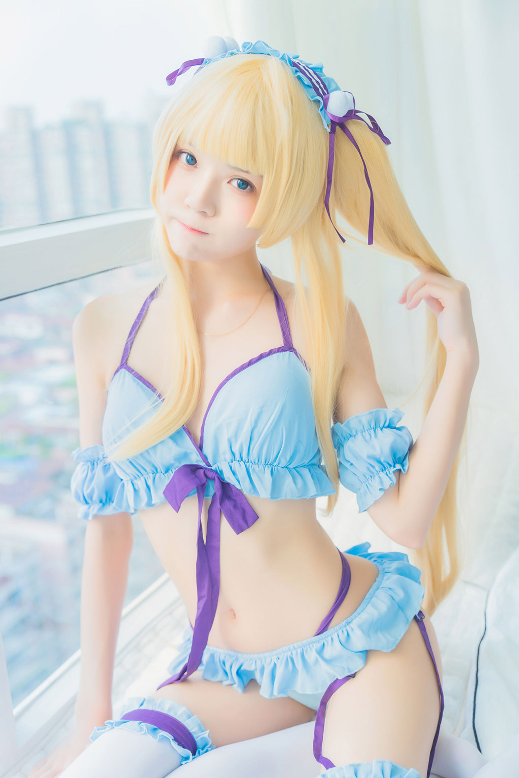 桜桃喵《英梨梨COS 01》 [萝莉COS] 写真集[53P]