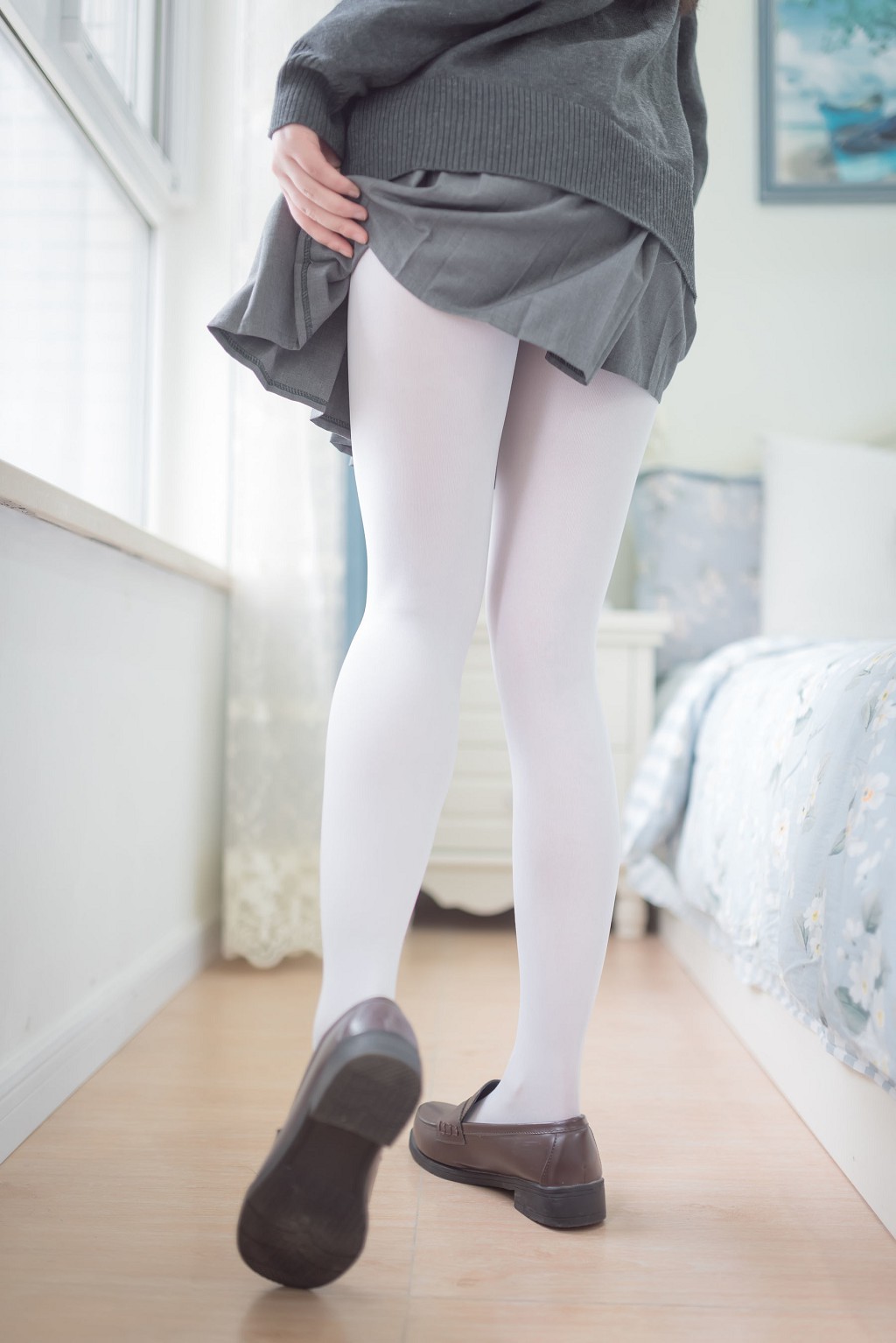 雪琪SAMA 《JK白丝》 [福利Cosplay] 写真集[46P]