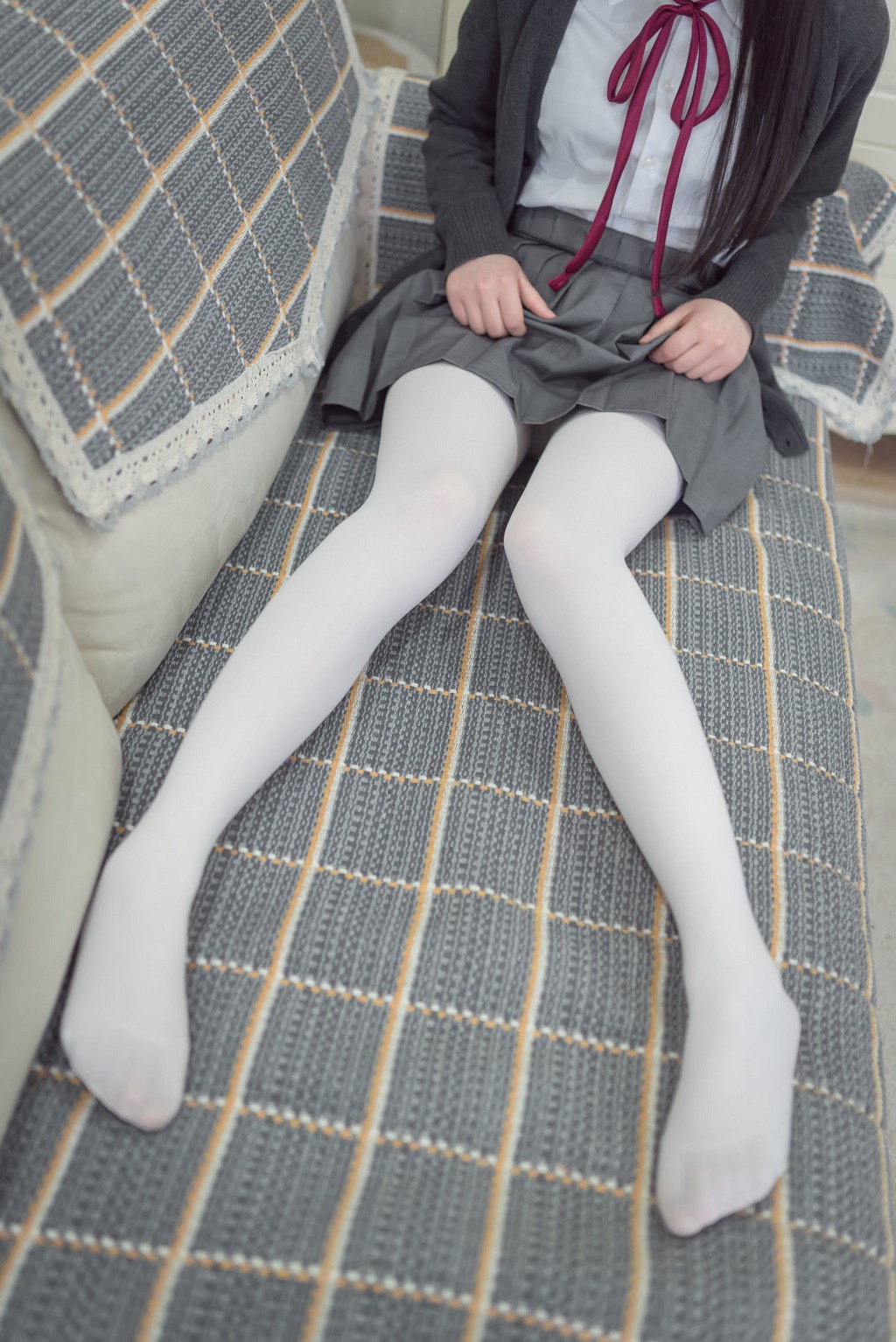 雪琪SAMA 《JK白丝》 [福利Cosplay] 写真集[46P]