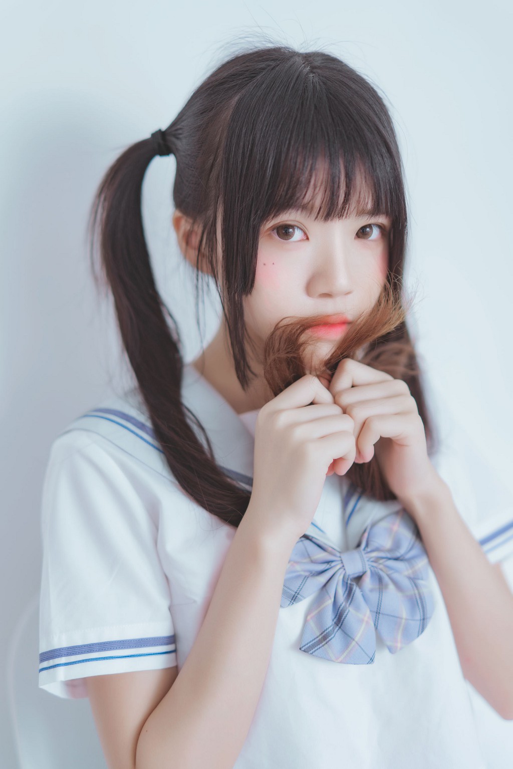 桜桃喵《校服黑丝》  [Cosplay美女] 写真集[49P]