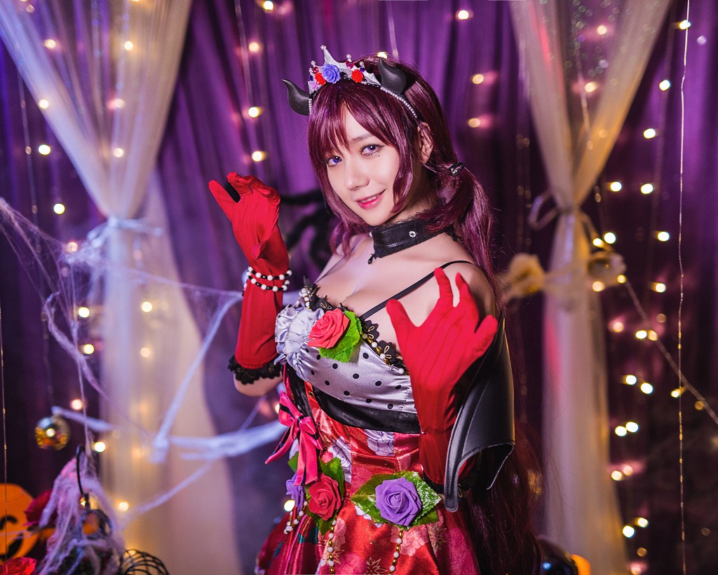 COSER洛丽塔大哥《小恶魔+甄姬+金莲》  [Cosplay美女] 写真集[26P]