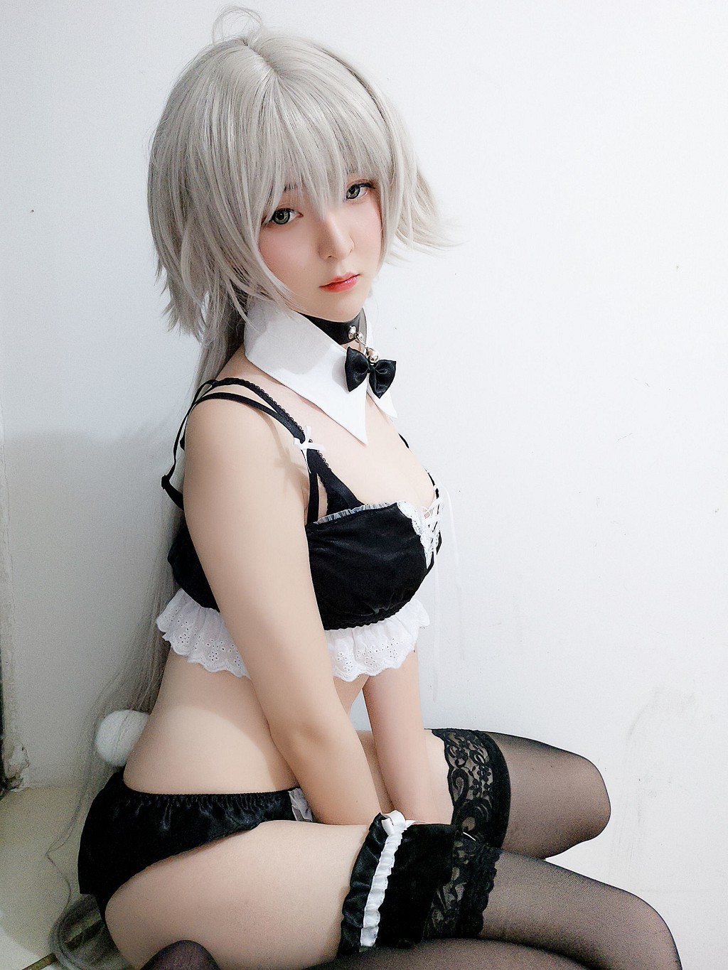COSER一小央泽《赫提亚斯+黑兔+私摄》 [Cosplay美女] 写真集[41P]