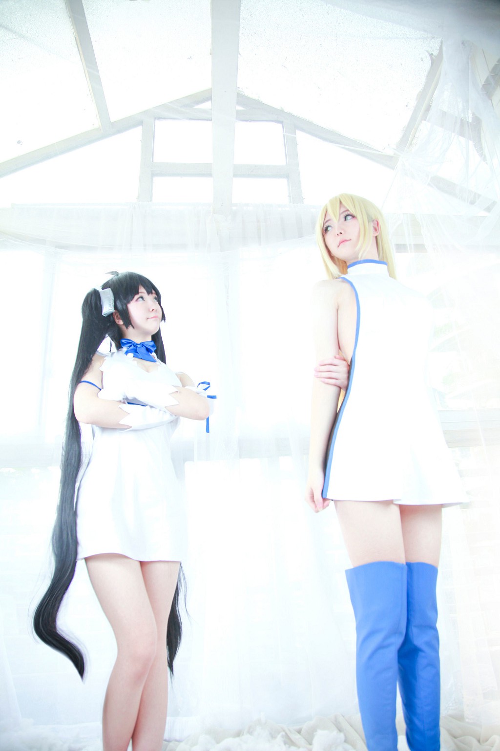 COSER一小央泽《赫提亚斯+黑兔+私摄》 [Cosplay美女] 写真集[41P]