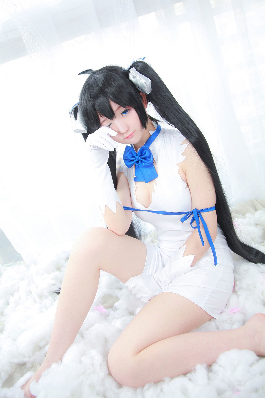 COSER一小央泽《赫提亚斯+黑兔+私摄》 [Cosplay美女] 写真集[41P]