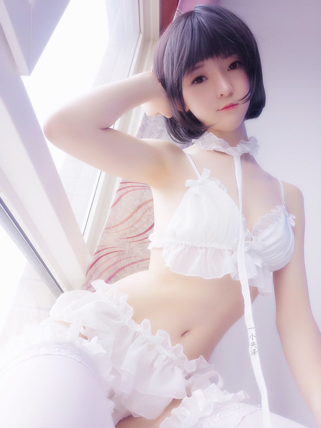 COSER一小央泽《赫提亚斯+黑兔+私摄》 [Cosplay美女] 写真集[41P]