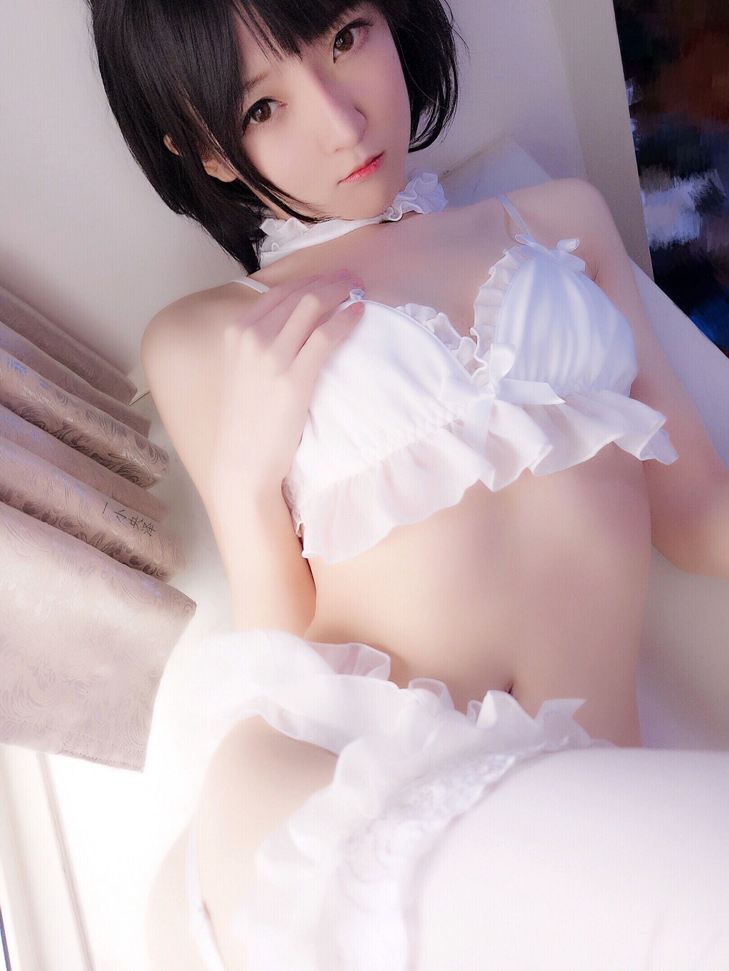 COSER一小央泽《赫提亚斯+黑兔+私摄》 [Cosplay美女] 写真集[41P]