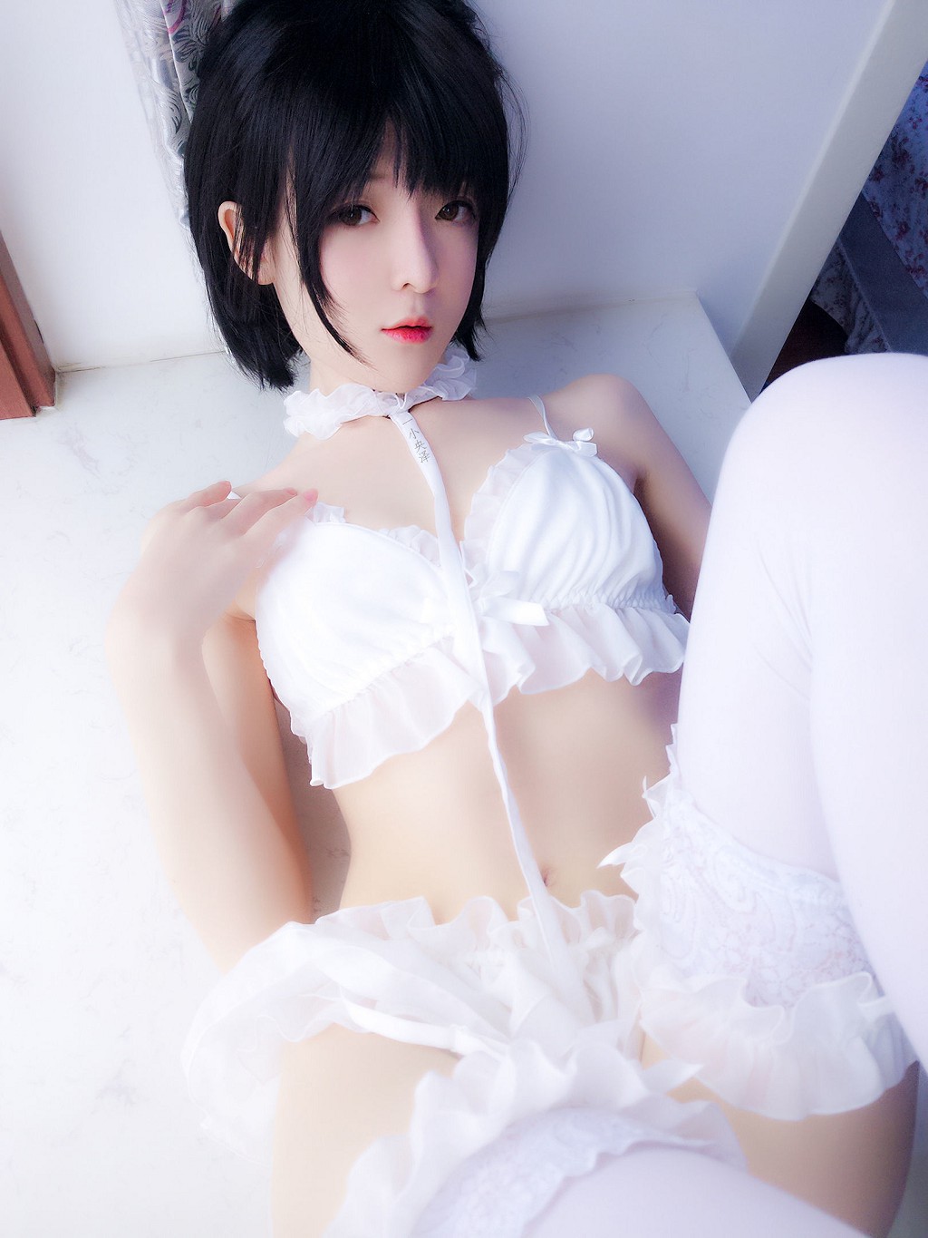 COSER一小央泽《赫提亚斯+黑兔+私摄》 [Cosplay美女] 写真集[41P]