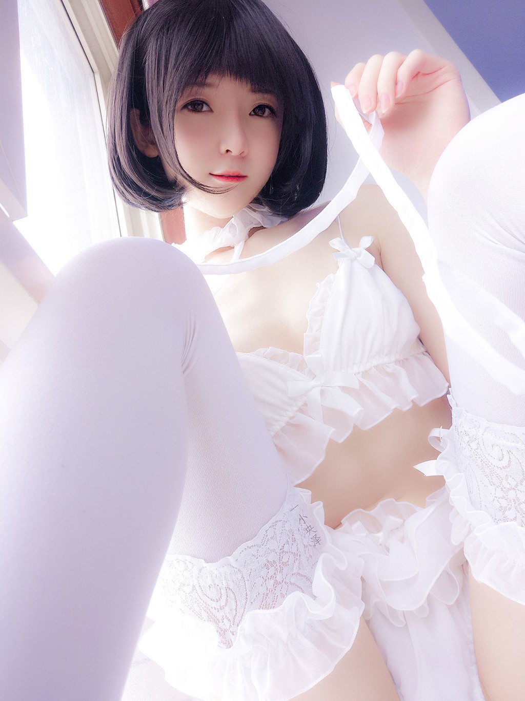 COSER一小央泽《赫提亚斯+黑兔+私摄》 [Cosplay美女] 写真集[41P]