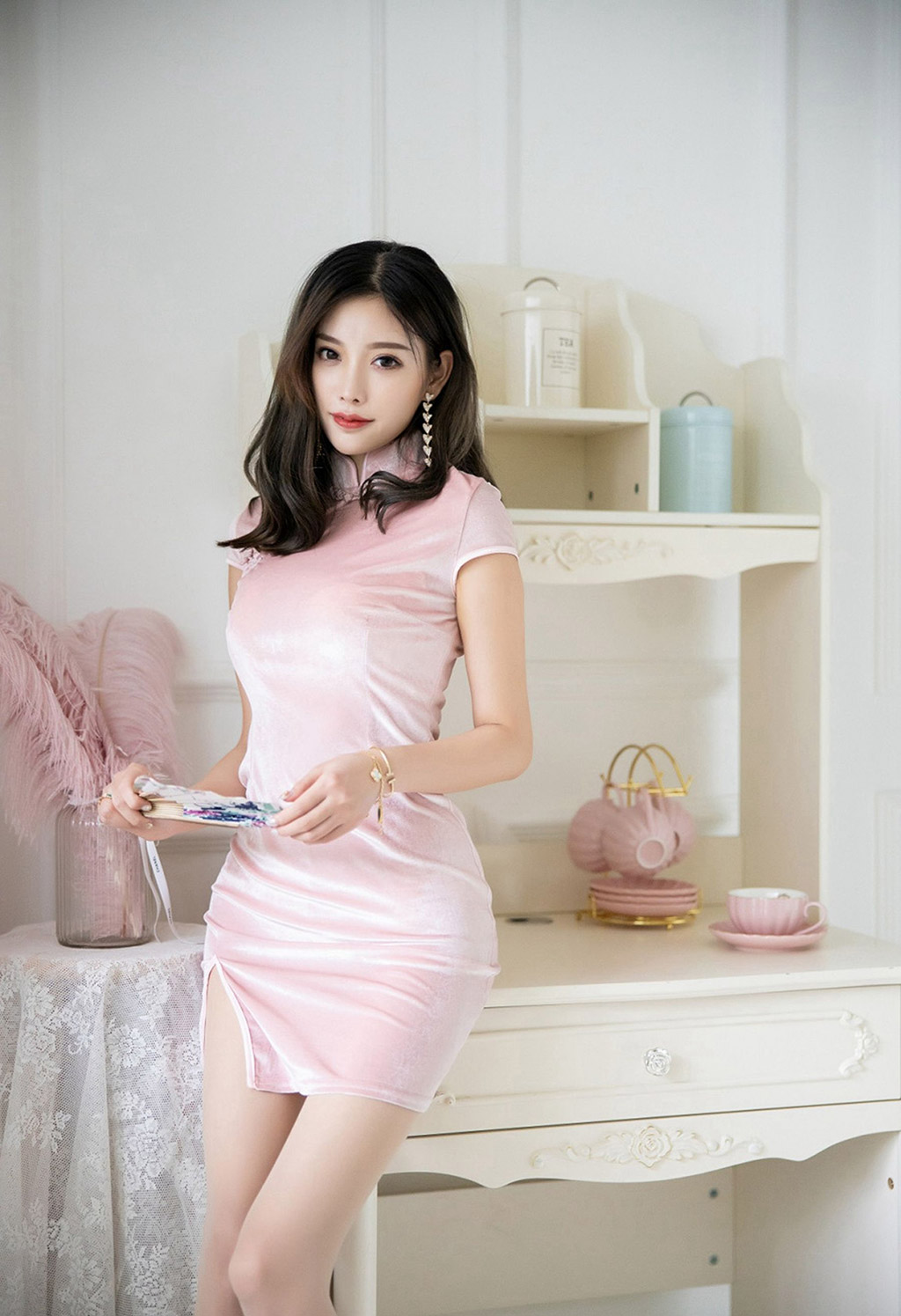 杨晨晨sugar古典韵味的旗袍丝袜美腿