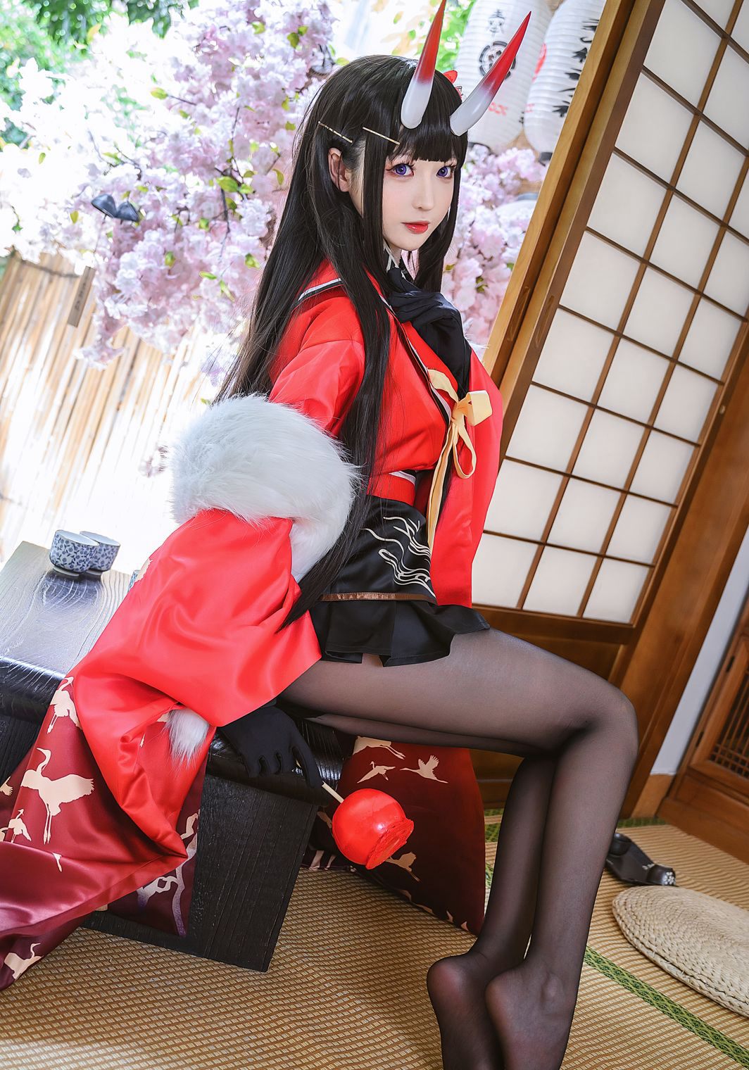 cospiay福利大尺度黑丝诱惑性感玉足