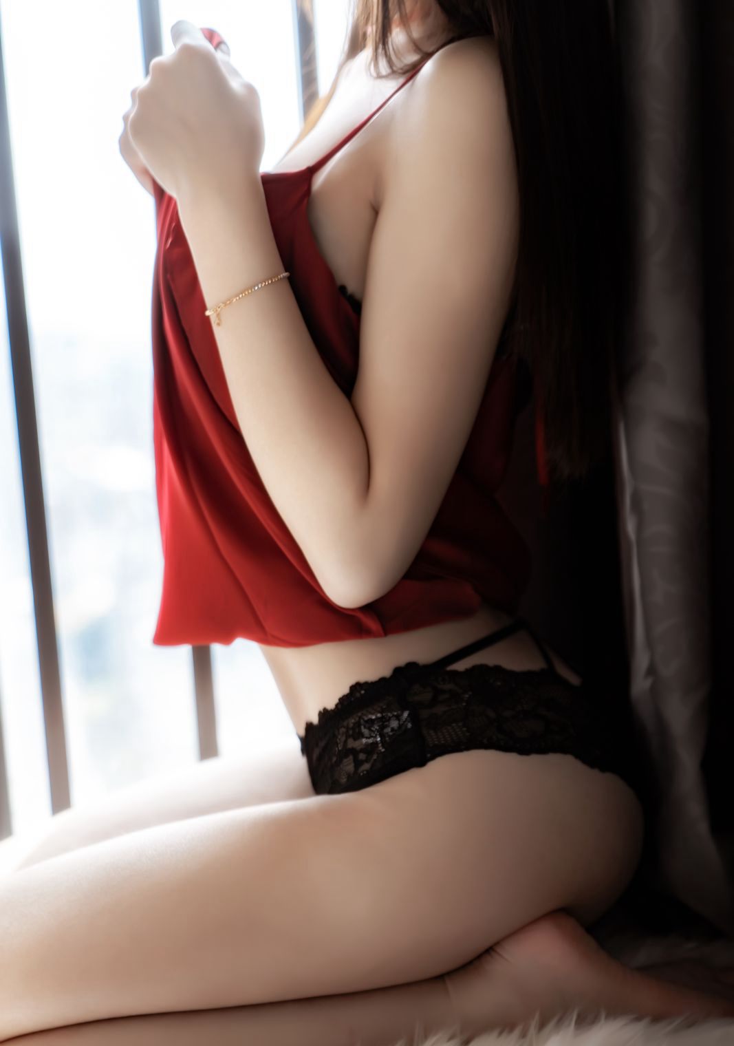 大尺度COS美女桜桃喵COSPLAY性感蕾丝内衣写真