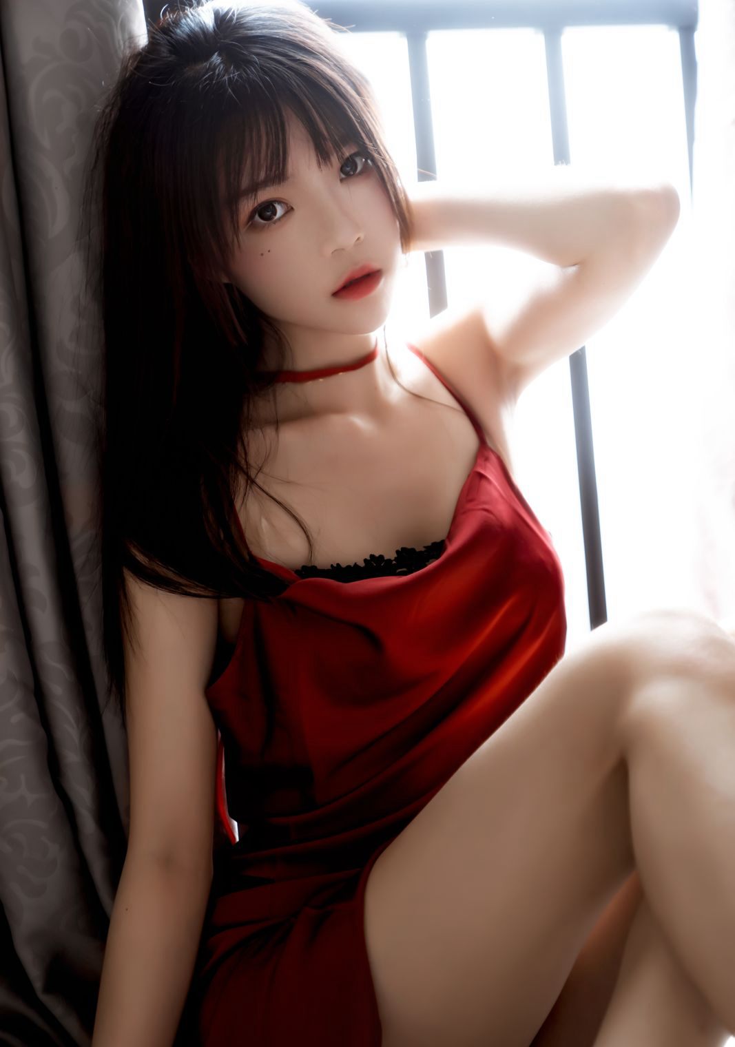 大尺度COS美女桜桃喵COSPLAY性感蕾丝内衣写真