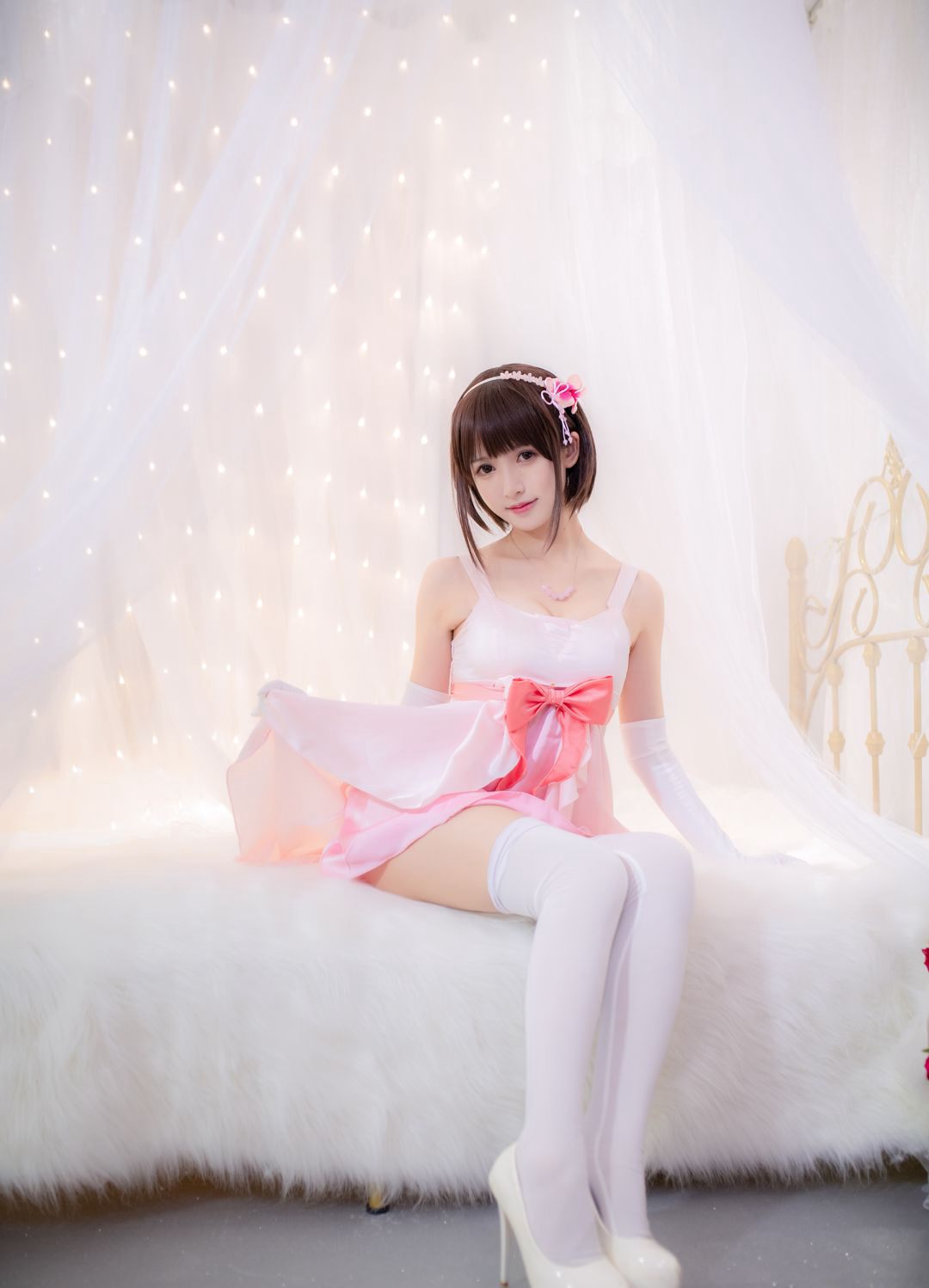 白银81cosplay超污18禁大尺度翘臀丁字裤白丝写真