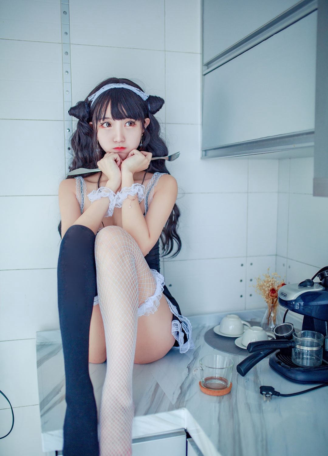 大尺度cos性感情趣内衣诱惑丝袜写真高清COSPLAY