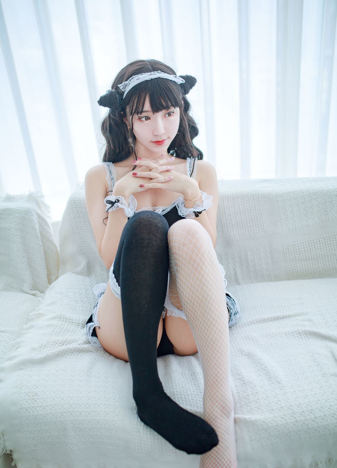 大尺度cos性感情趣内衣诱惑丝袜写真高清COSPLAY