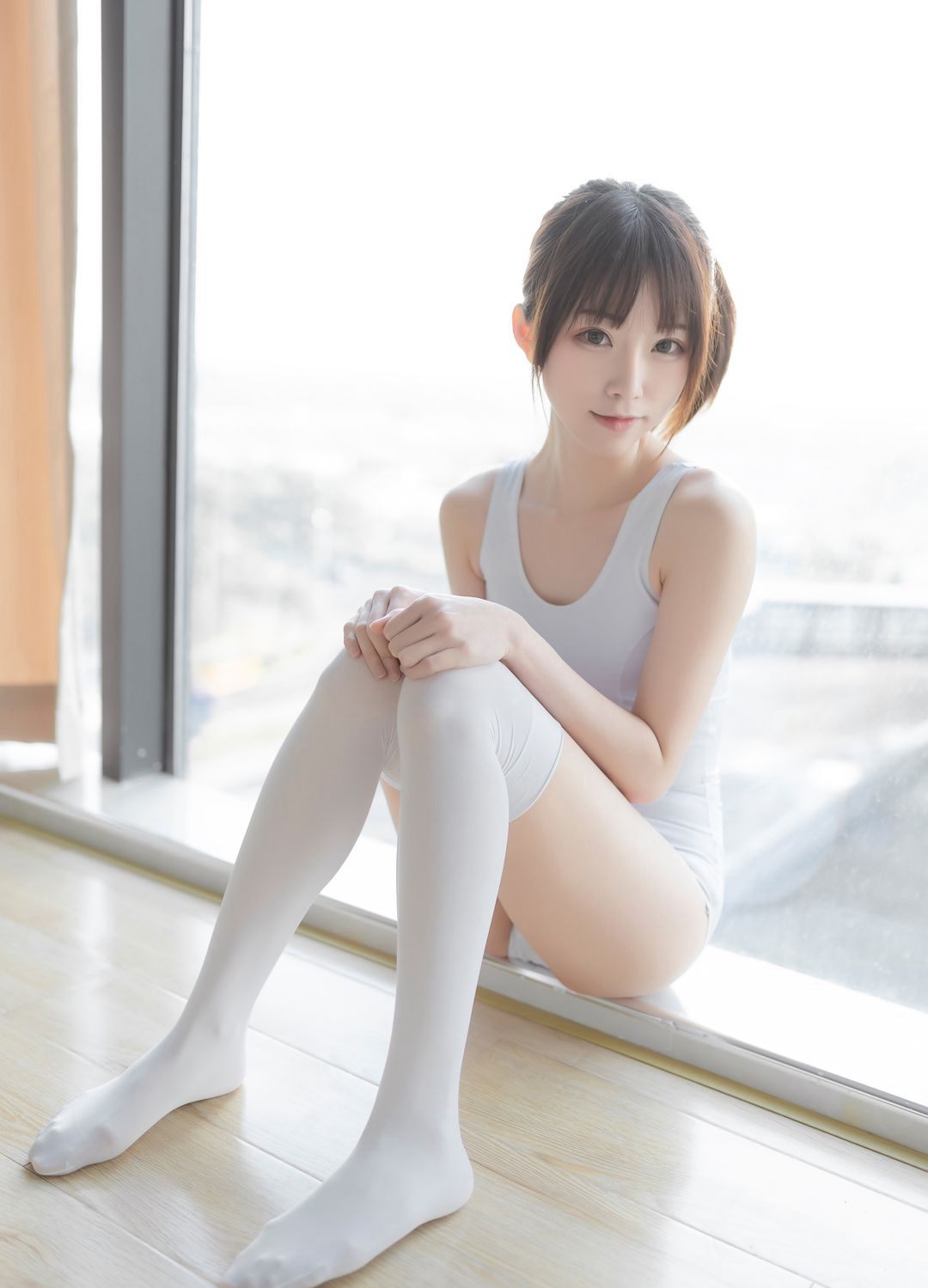 大尺度jk白丝超污Cosplay福利诱惑白丝袜图