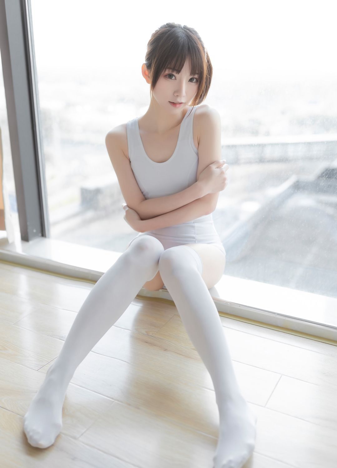 大尺度jk白丝超污Cosplay福利诱惑白丝袜图