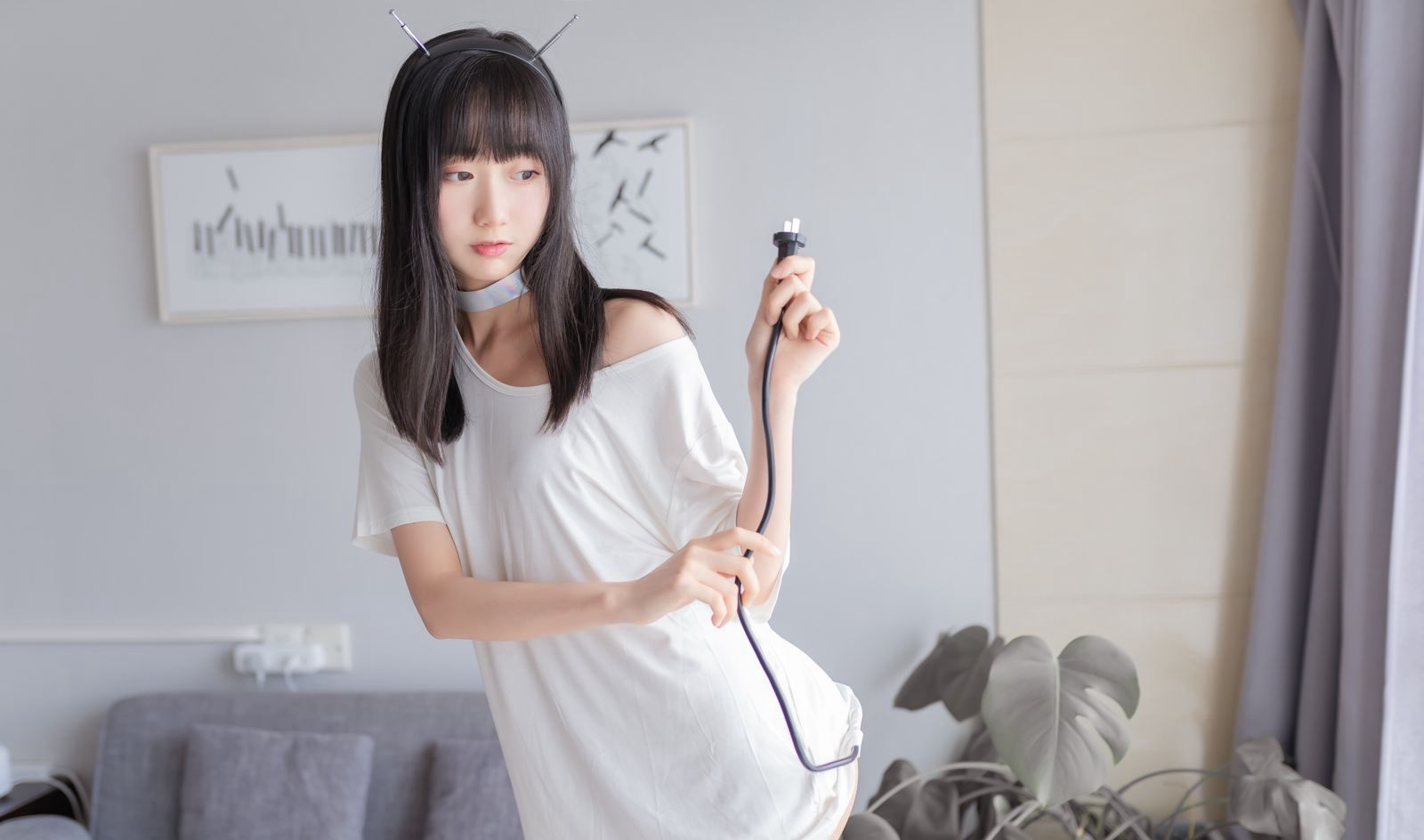 Cosplay极品黑丝大尺度超污白丝美腿美女福利图