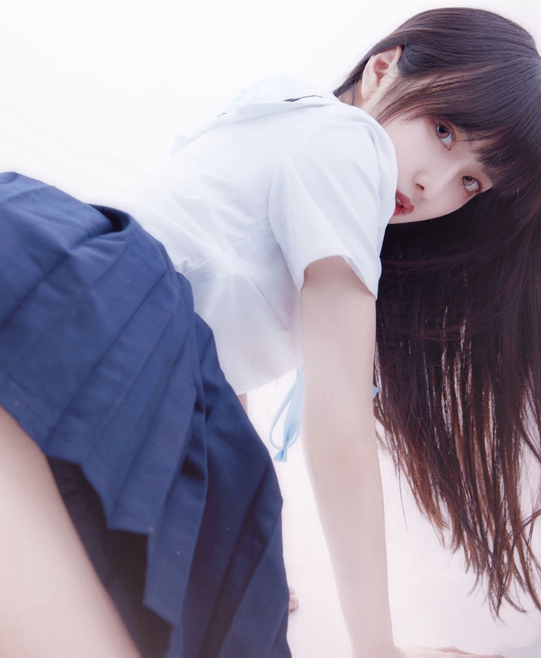 性感大尺度cos美女jk制服美腿短裙写真