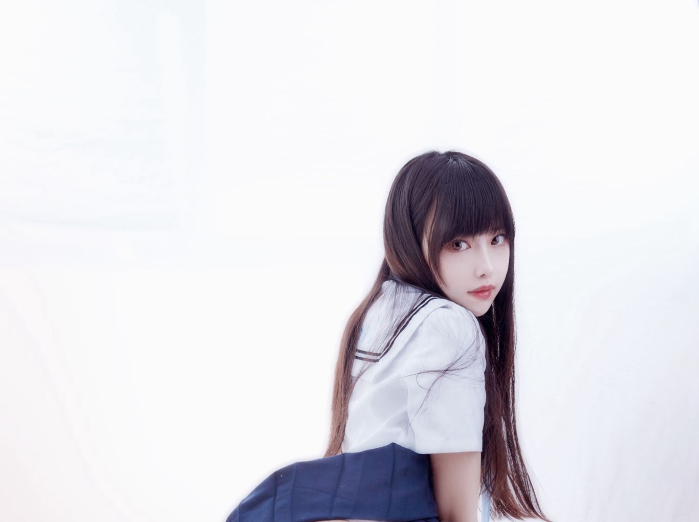 性感大尺度cos美女jk制服美腿短裙写真