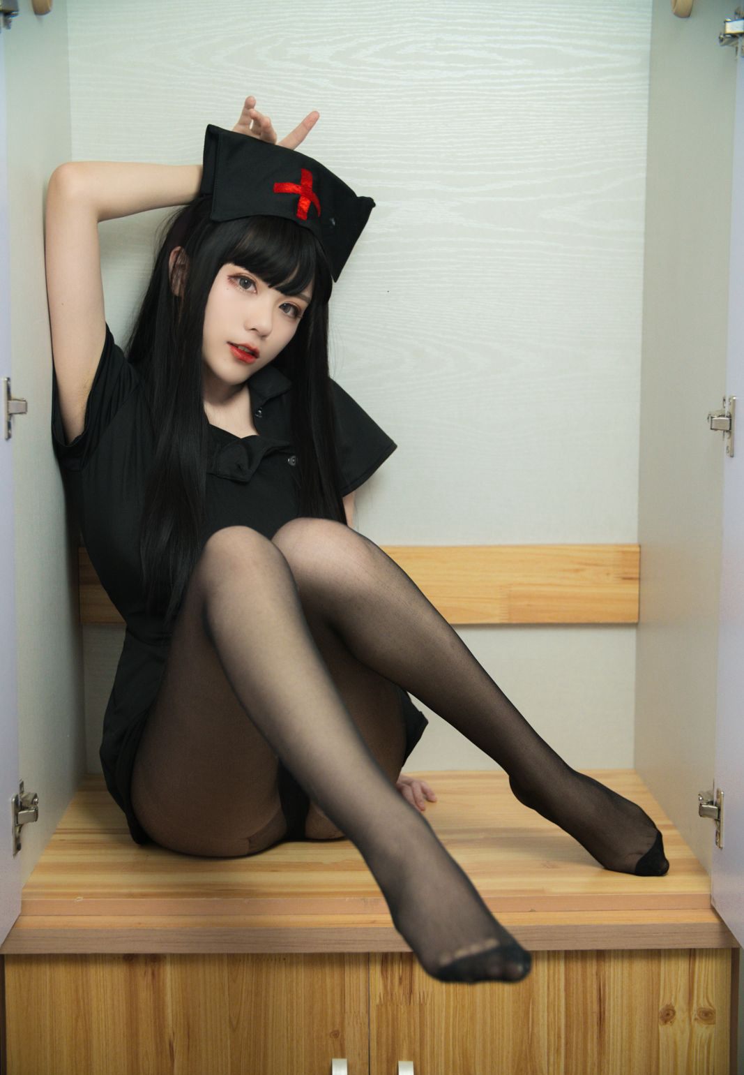 coser起司块wii大尺度超污黑丝Cosplay高清图