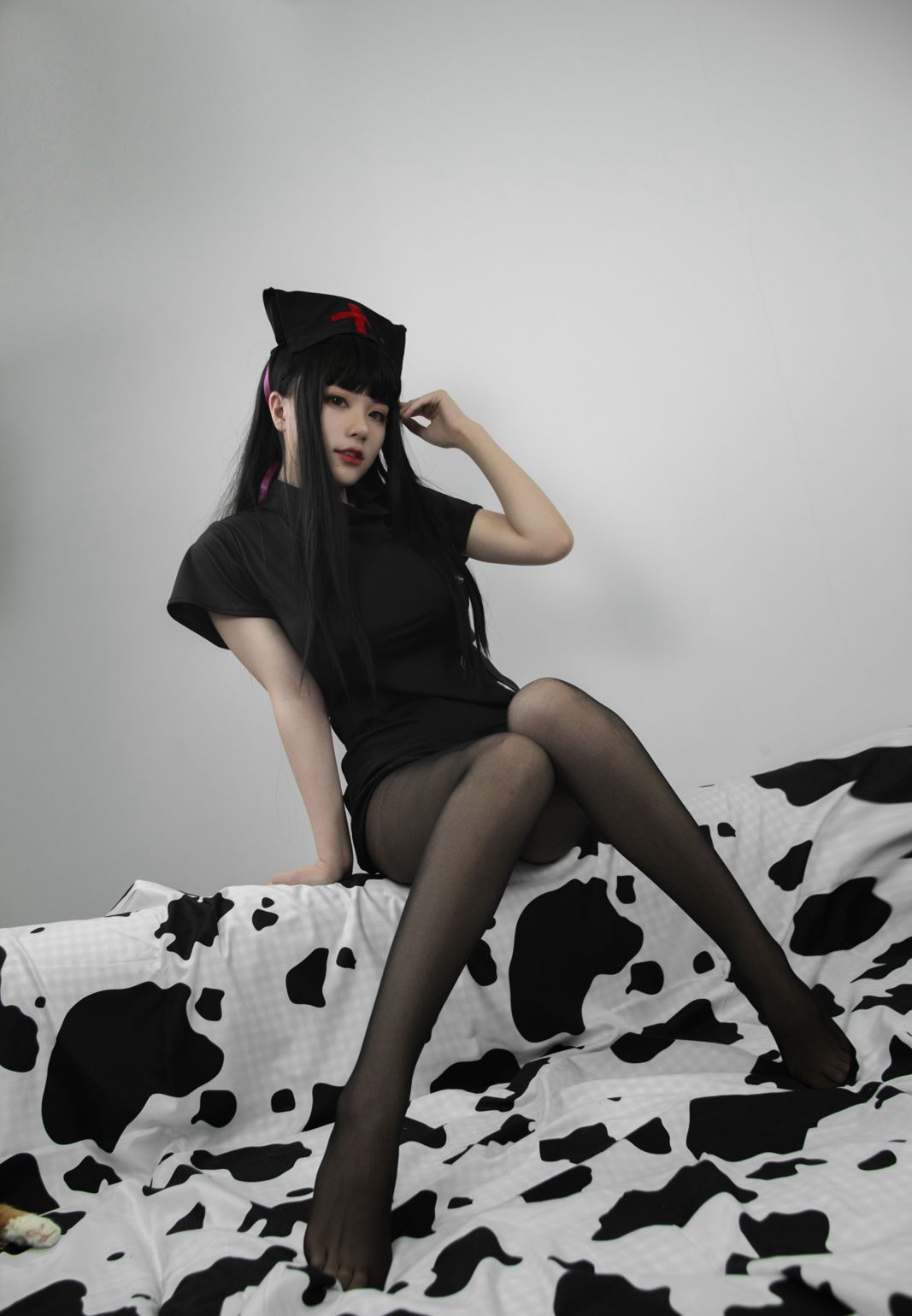 coser起司块wii大尺度超污黑丝Cosplay高清图