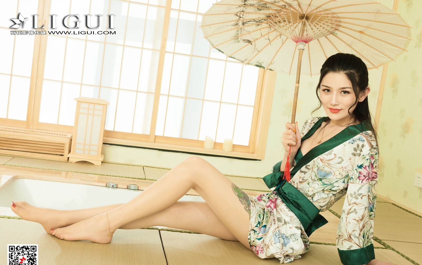 性感和服美女肉色丝袜高跟美腿性感高清玉足诱惑