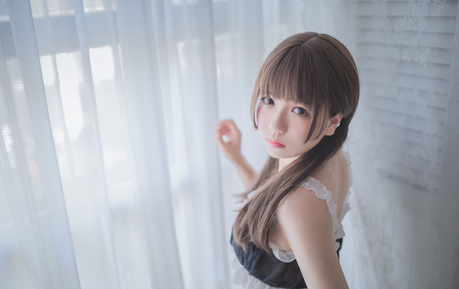 黑丝袜情趣jk白丝诱惑Cosplay性感蕾丝美腿大尺度福利