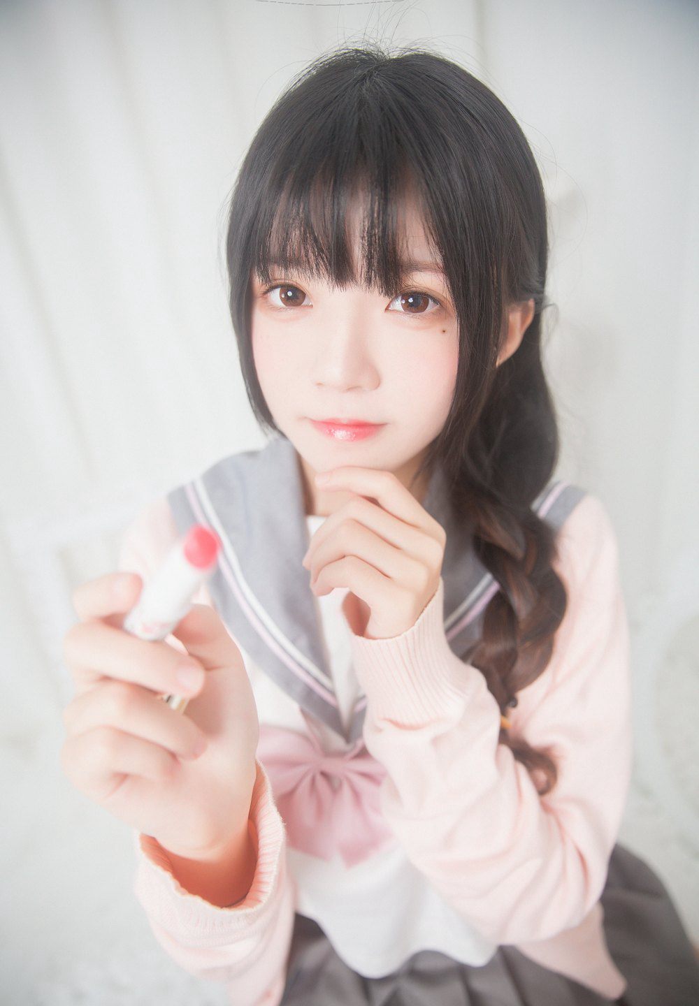 桜桃喵2020cosplay性感JK制服高清福利大尺度污图