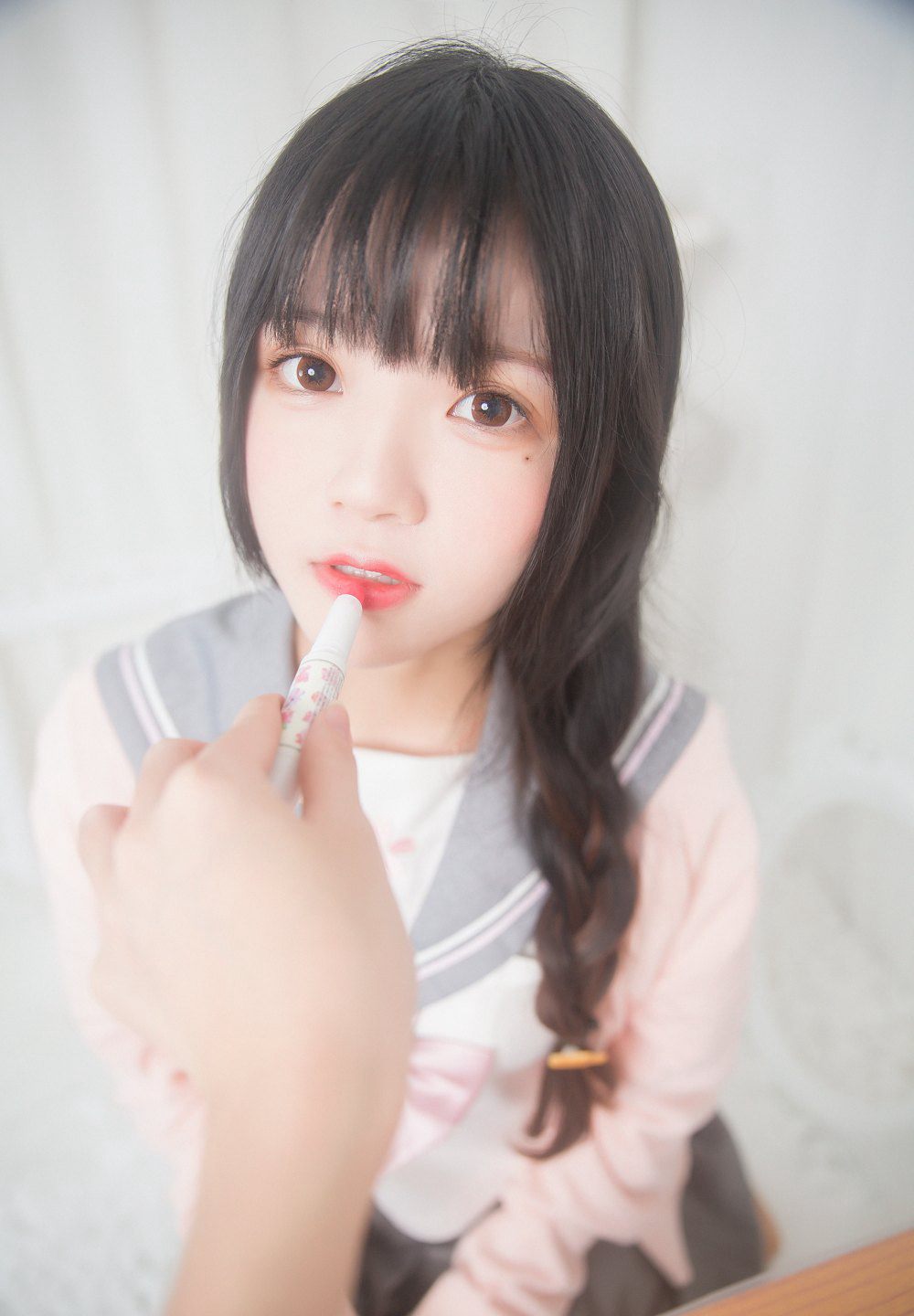 桜桃喵2020cosplay性感JK制服高清福利大尺度污图