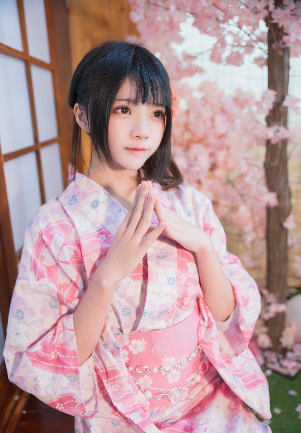 桜桃喵2020cosplay性感JK制服高清福利大尺度污图