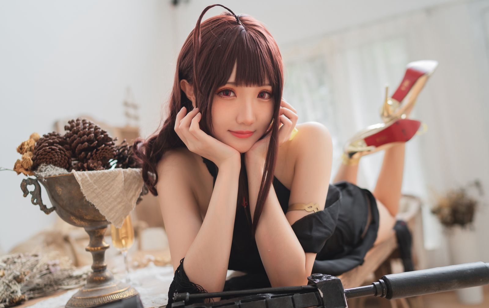 瓜希酱2020美腿高跟性感Cosplay超污大尺度高清图