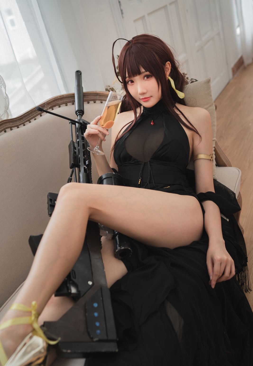 瓜希酱2020美腿高跟性感Cosplay超污大尺度高清图