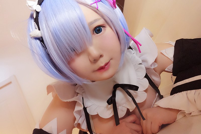 蕾姆女仆肉肉童颜巨乳大尺度暴露