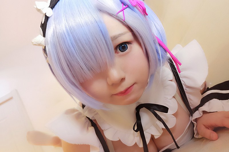 蕾姆女仆肉肉童颜巨乳大尺度暴露