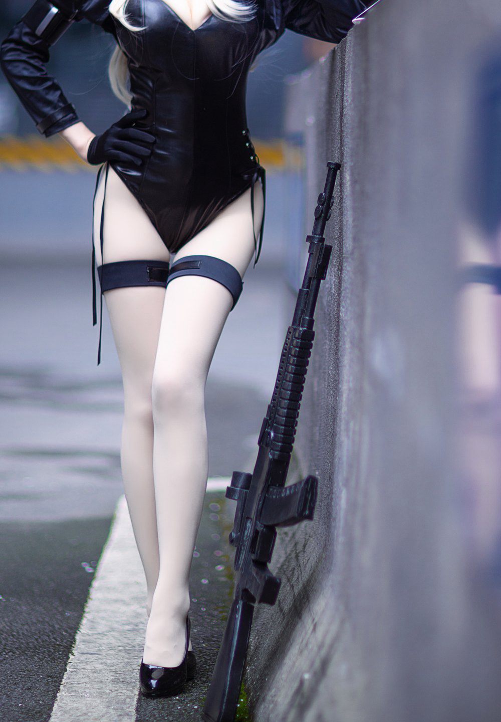 Cosplay美女南宫性感丝袜外拍大尺度写真